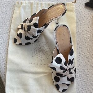 Charlotte Olympia Polka Dot Sandals